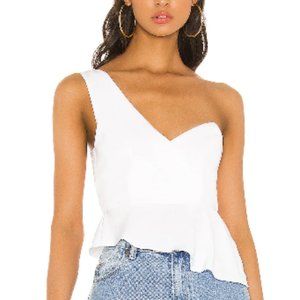 Revolve Superdown Karlie One Shoulder Top XS